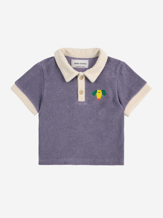 Happy Dog terry cloth polo