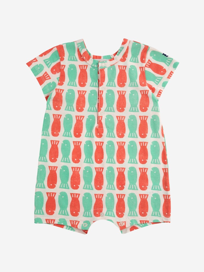 Lucky Fish all over playsuit