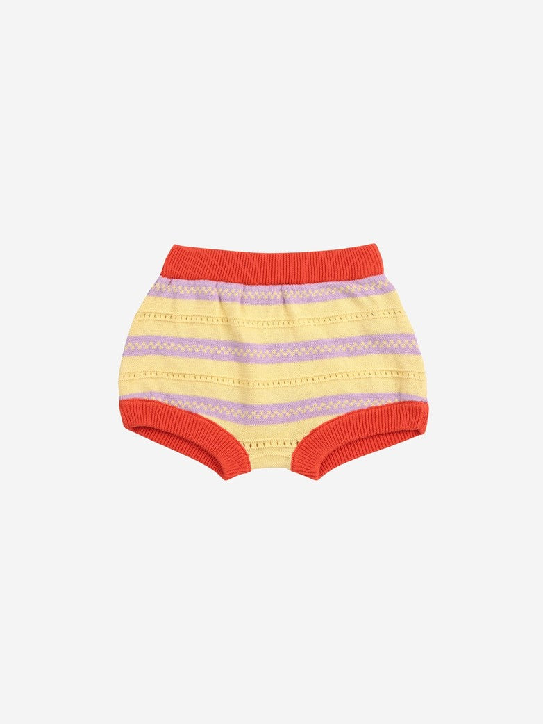 Flower knitted bloomer