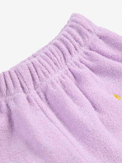 Lila color block jogging pants