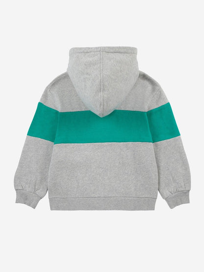 Smiling zipped hoodie