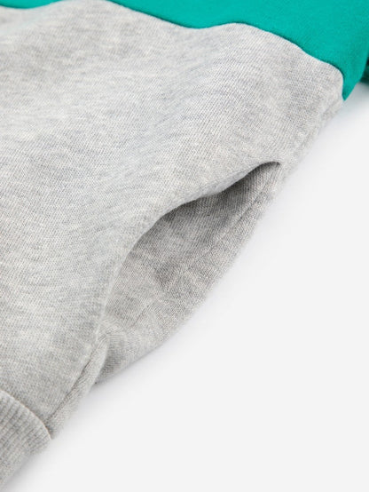 Smiling zipped hoodie