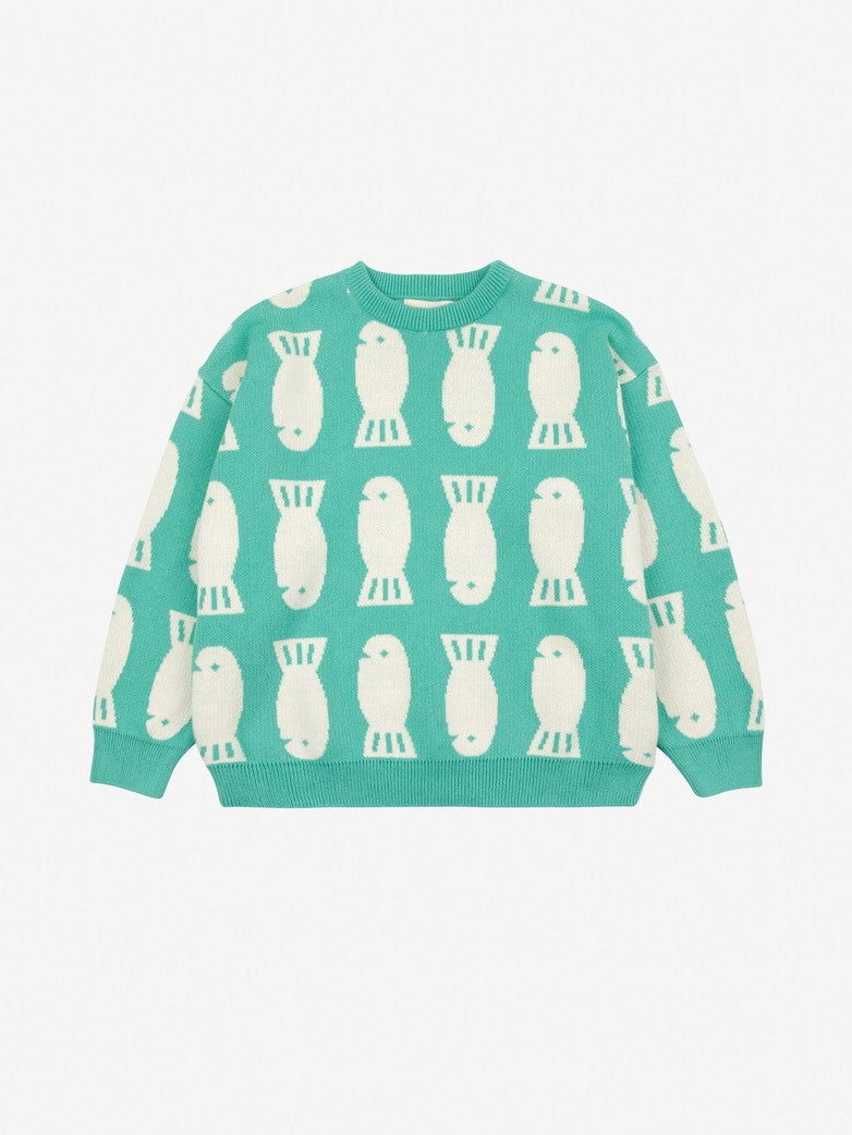 Lucky Fish jacquard jumper