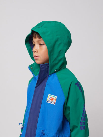 Wavy Bobo Choses color block raincoat