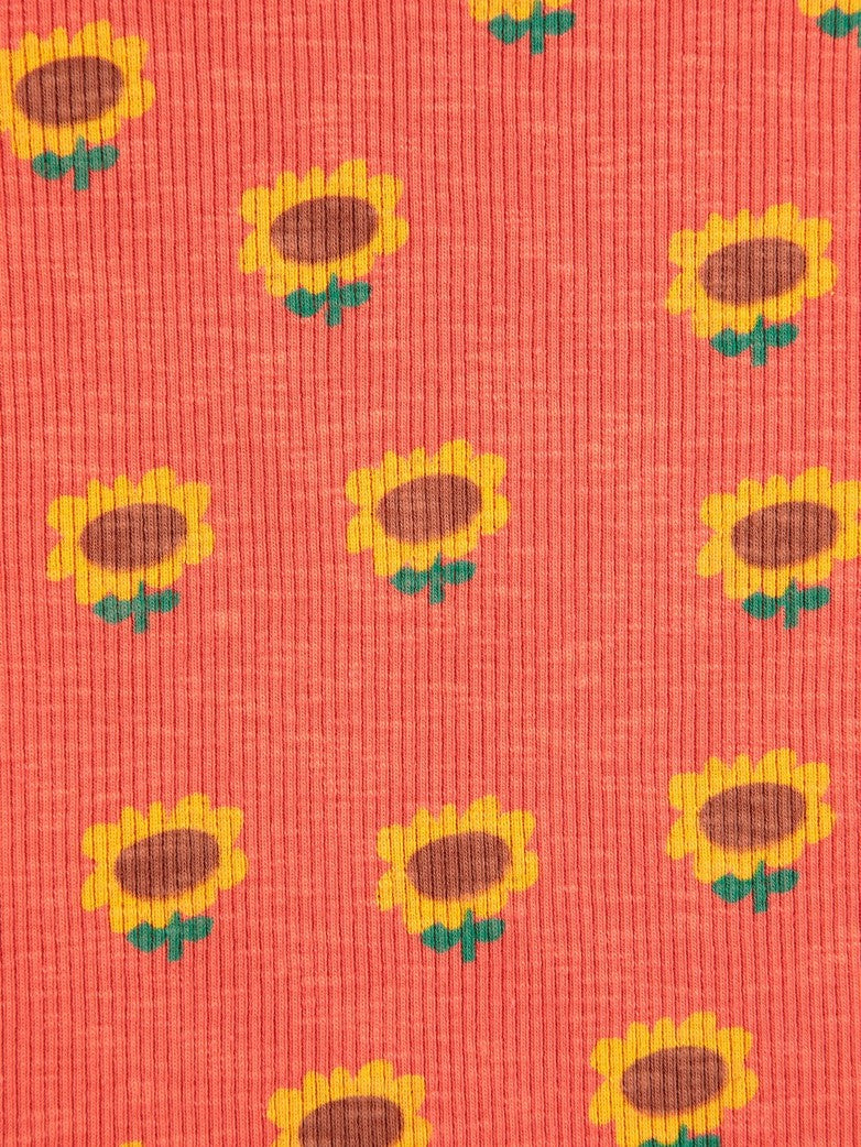 Sunflower all over turtleneck T-shirt