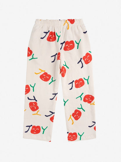 Smiling all over jogging pants