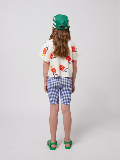 Smiling all over cropped T-shirt