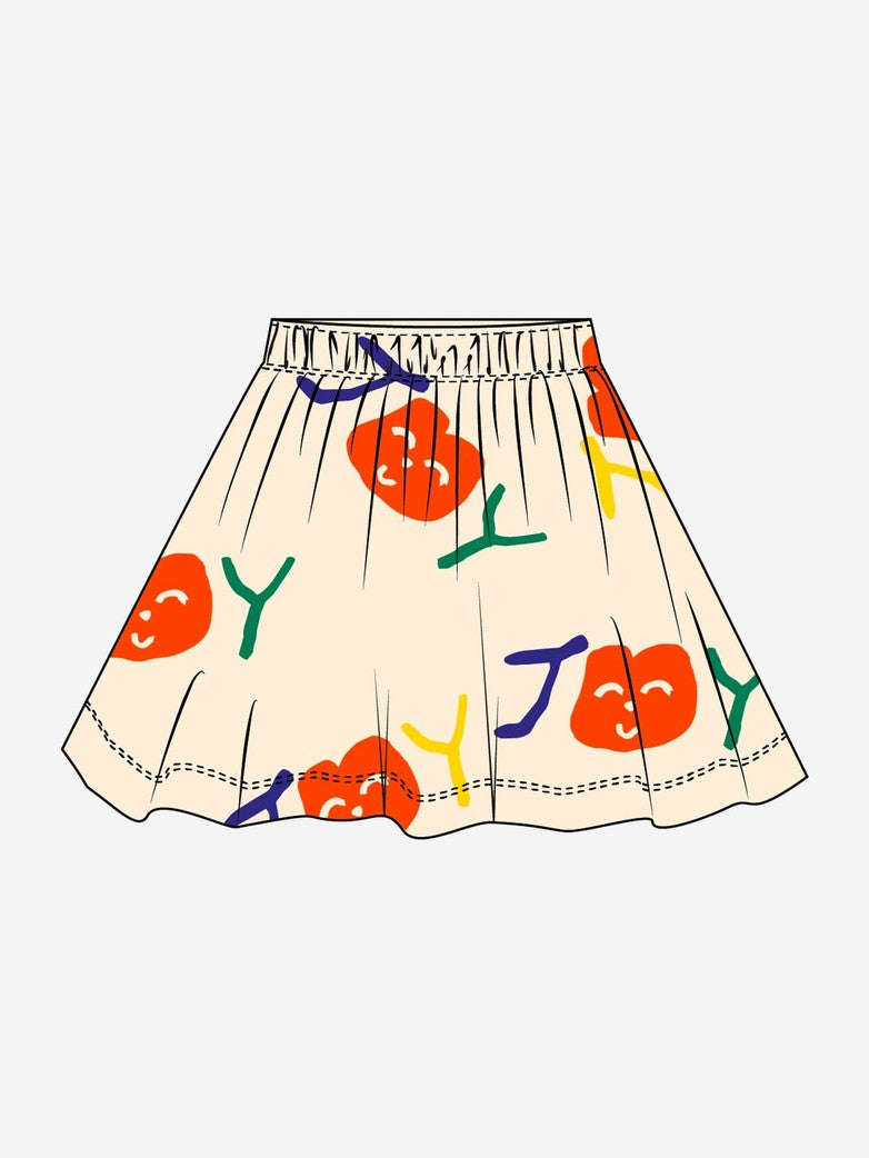 Smiling all over skirt