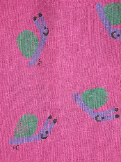 Funny Snail all over woven culotte pants