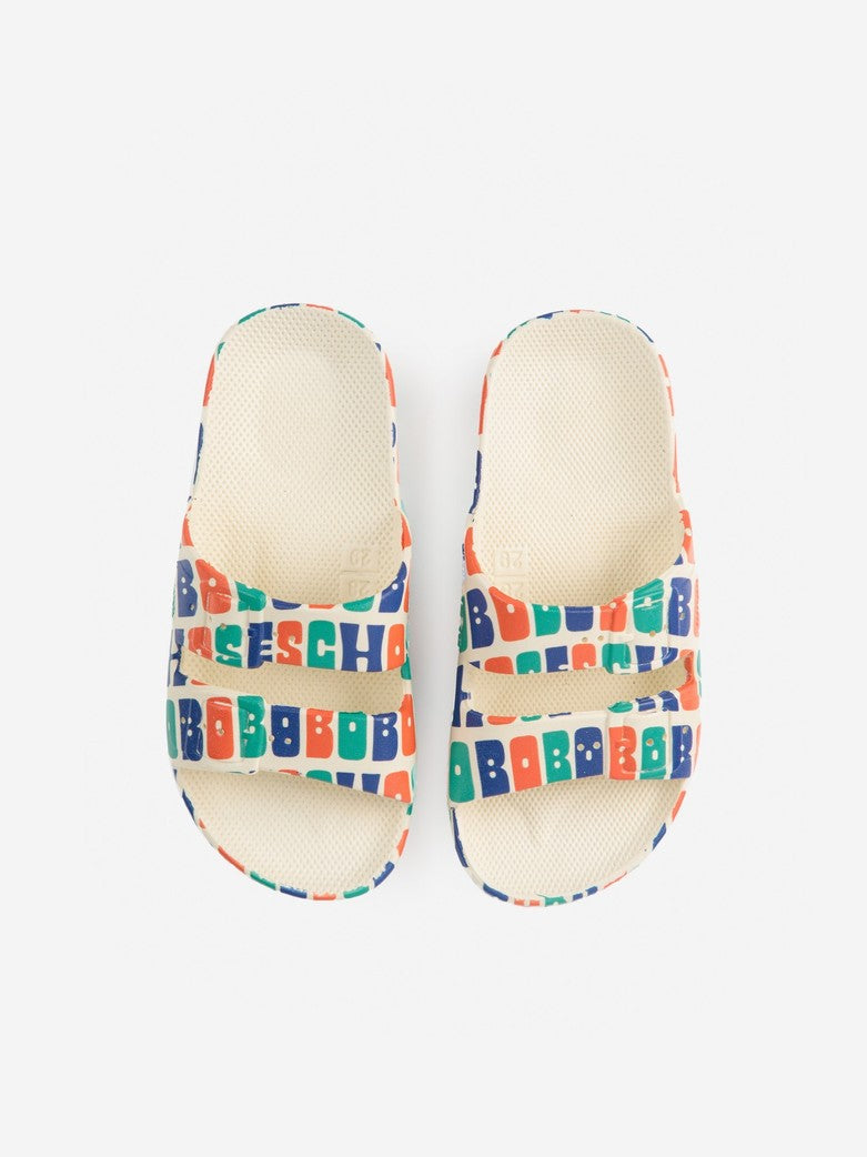 Multicolor Bobo Choses all over Moses x Bobo Chose