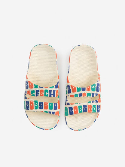 Multicolor Bobo Choses all over Moses x Bobo Chose