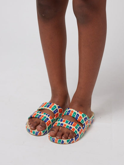 Multicolor Bobo Choses all over Moses x Bobo Chose