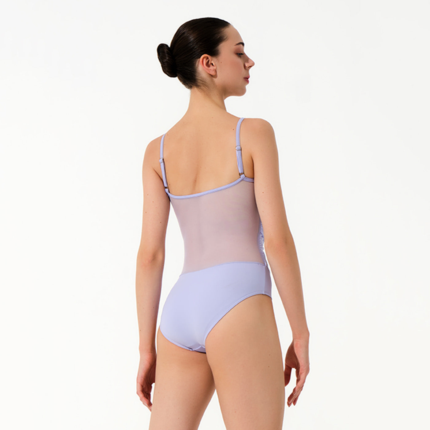 女童丁香紫芭蕾舞连体衣