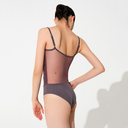 女童灰褐色芭蕾舞连体衣(有衬里DAD3015MP/medium taupe)