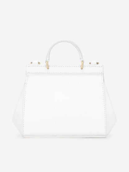 Dolce & Gabbana 女童漆皮单肩包 白色（14 厘米）