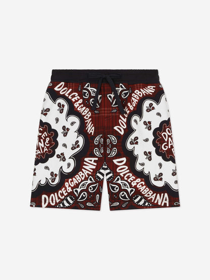 Dolce & Gabbana Boys 多色 Bandana 百慕大短裤