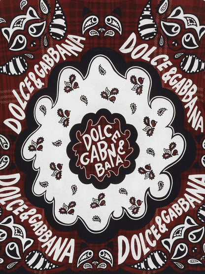 Dolce & Gabbana 男童多色 Bandana 印花 T 恤