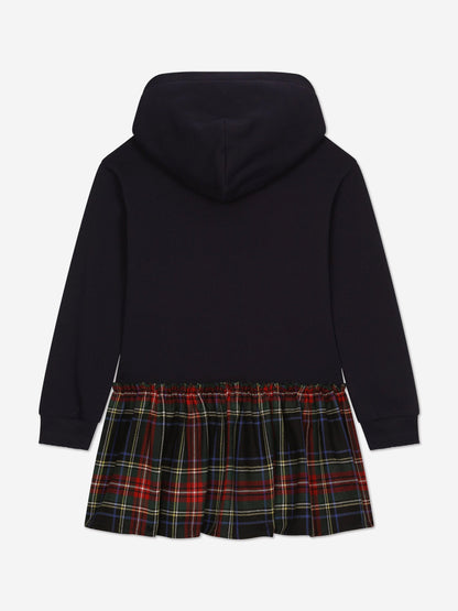 Dolce & Gabbana 女童格纹郁金香毛衣裙（多色）