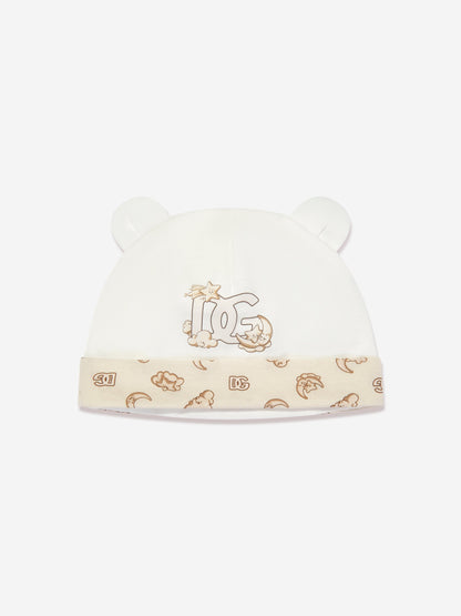 Dolce & Gabbana Baby Logo 婴儿连体衣礼品套装（米色）