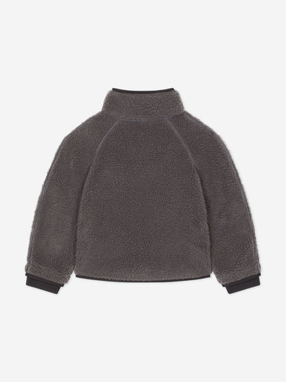 Dolce & Gabbana Boys 灰色仿羊毛夹克