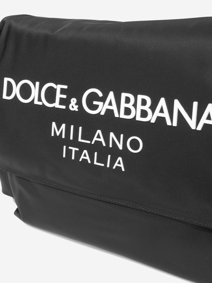 Dolce & Gabbana 黑色婴儿徽标尿布包（42.5 厘米）