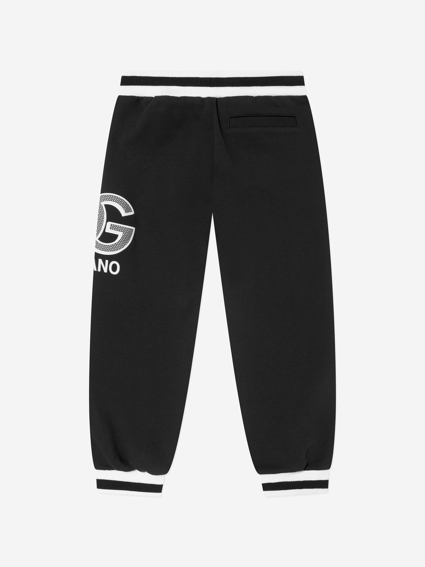 Dolce & Gabbana Boys Milano 黑色慢跑裤