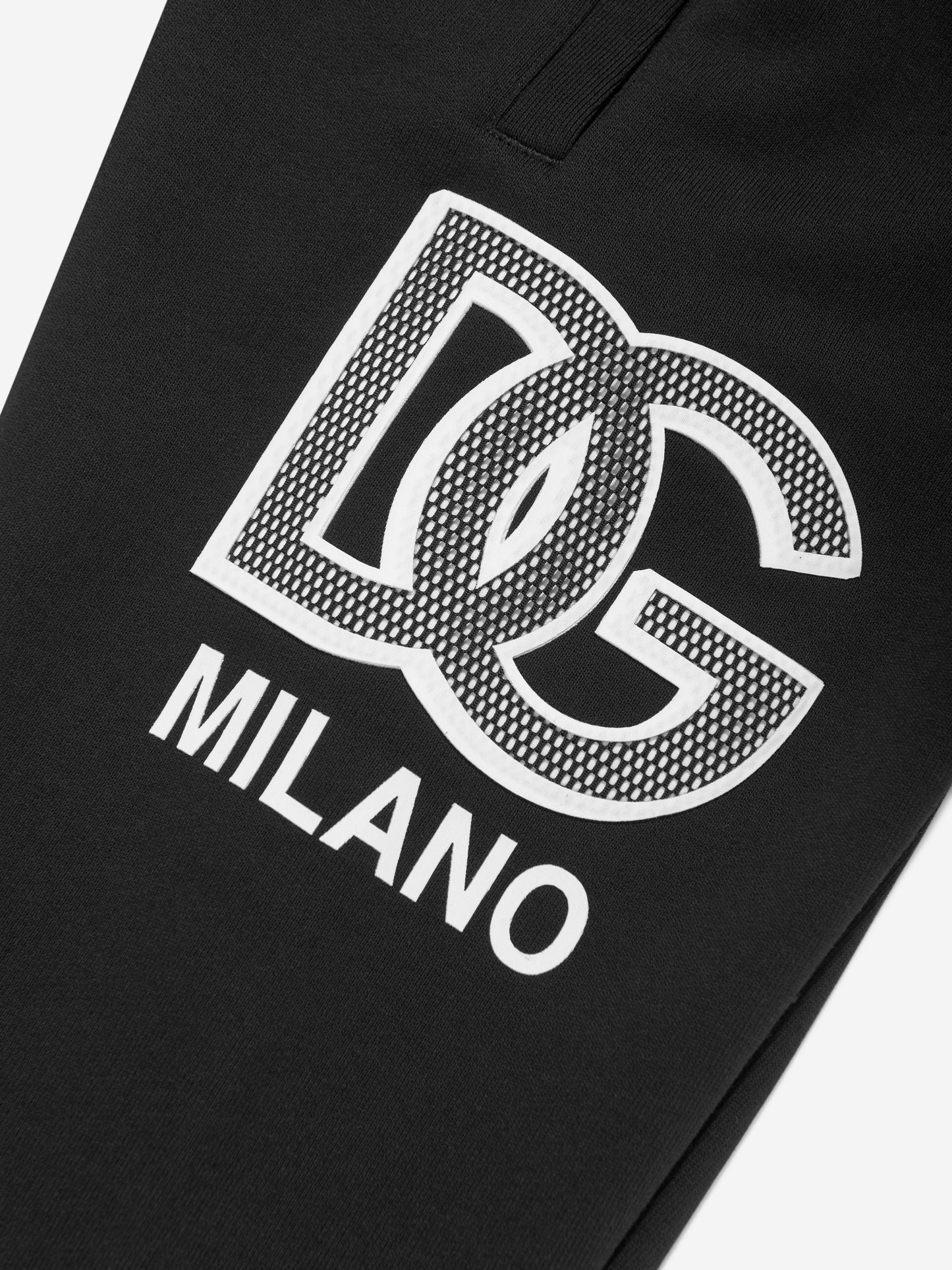 Dolce & Gabbana Boys Milano 黑色慢跑裤