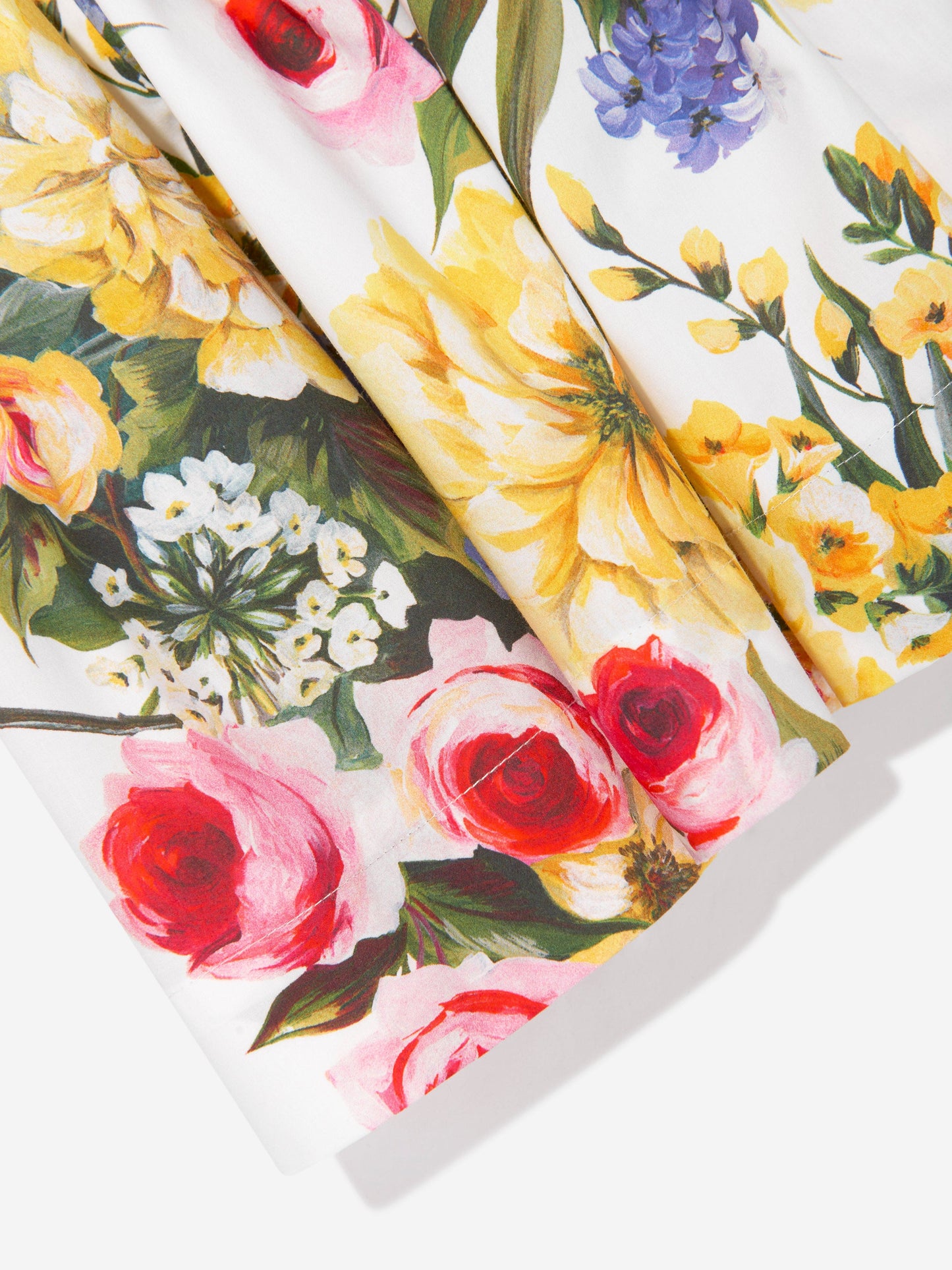 Dolce & Gabbana 女童花朵印花无袖连衣裙