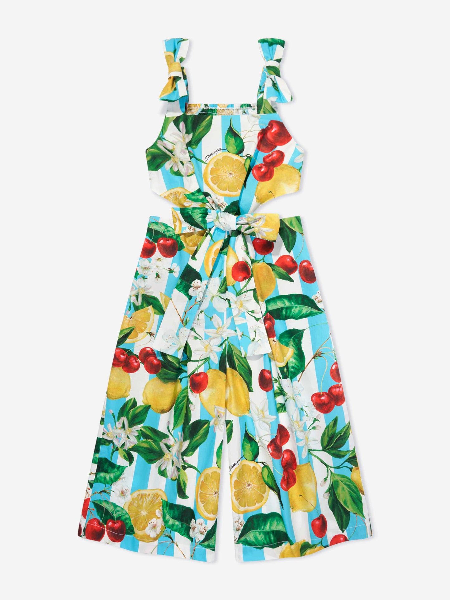 Dolce & Gabbana 女童柠檬印花连身裤（多色）