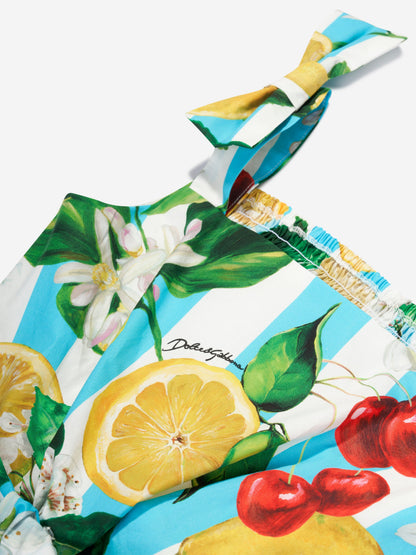 Dolce & Gabbana 女童柠檬印花连身裤（多色）