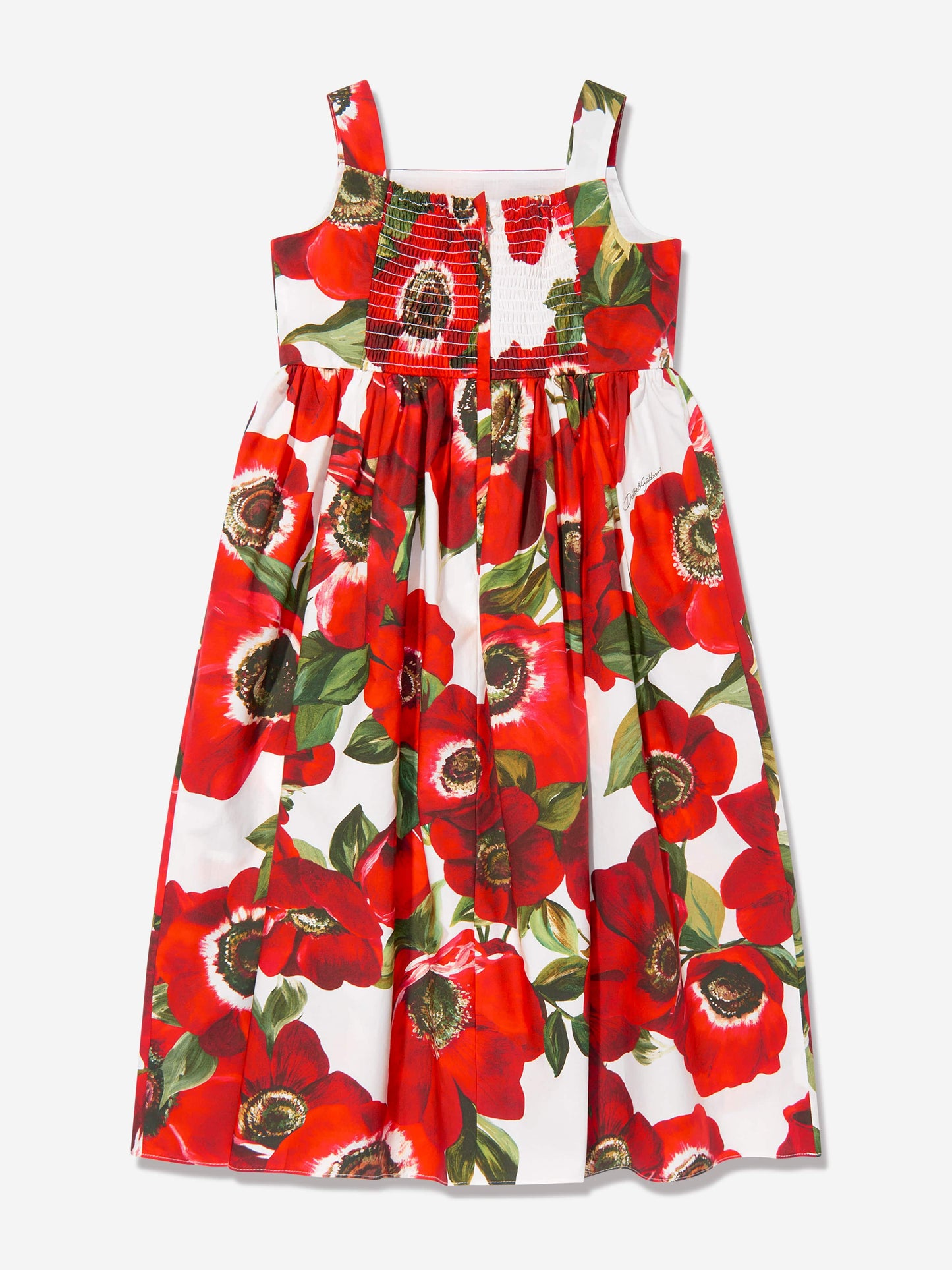 Dolce & Gabbana 女童多色海葵印花连衣裙
