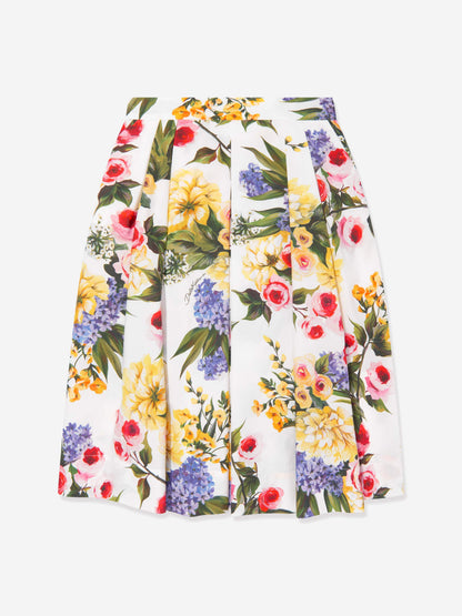 Dolce & Gabbana 女童花卉印花半身裙（多色）