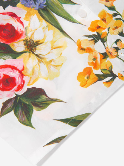 Dolce & Gabbana 女童花朵印花短款衬衫（多色）