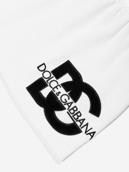 Dolce & Gabbana 女童白色徽标半身裙