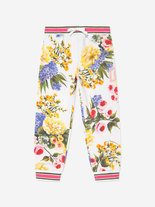Dolce & Gabbana 女童花卉印花慢跑裤（多色）