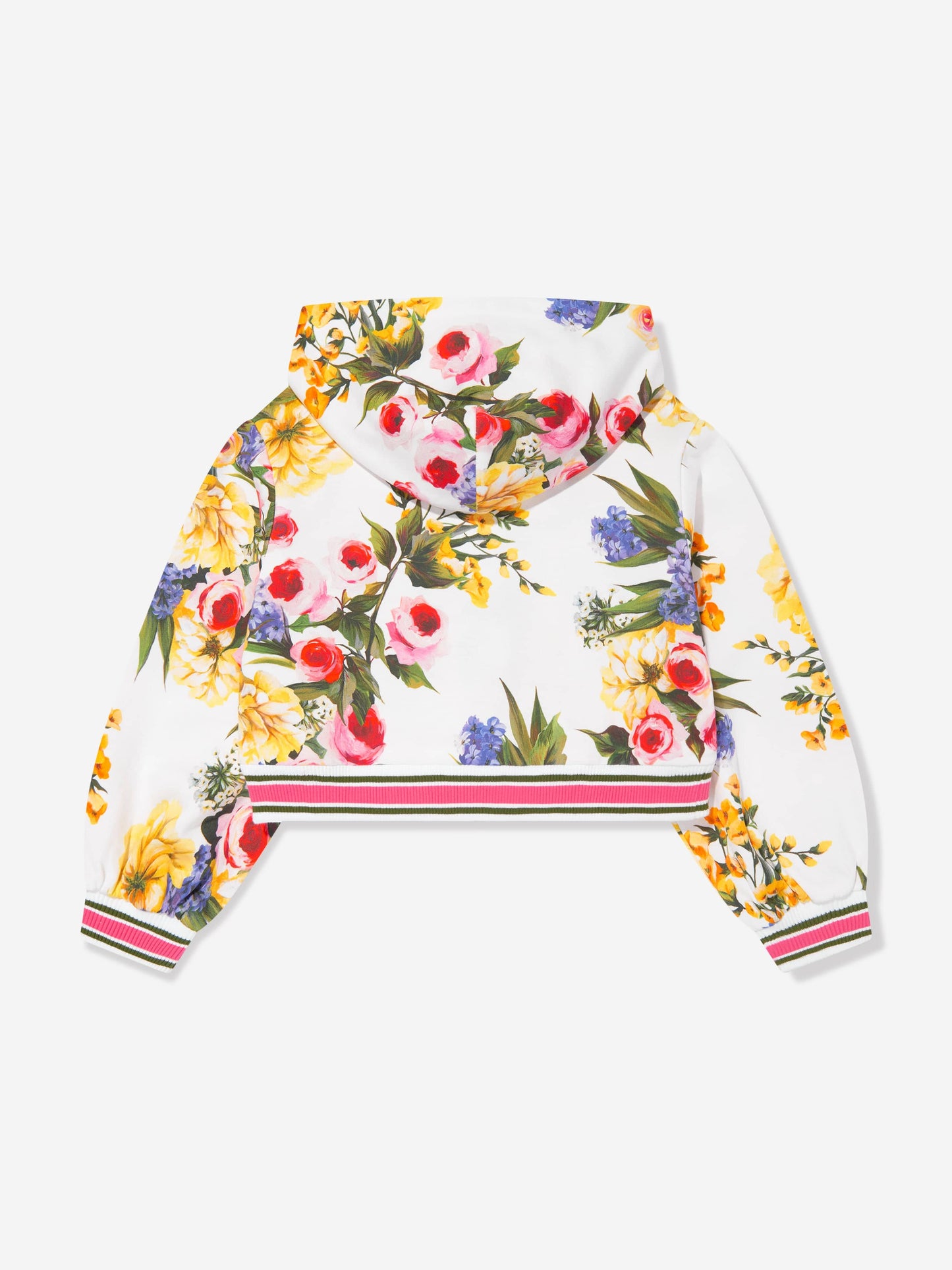 Dolce & Gabbana 女童花朵印花拉链上衣（多色）