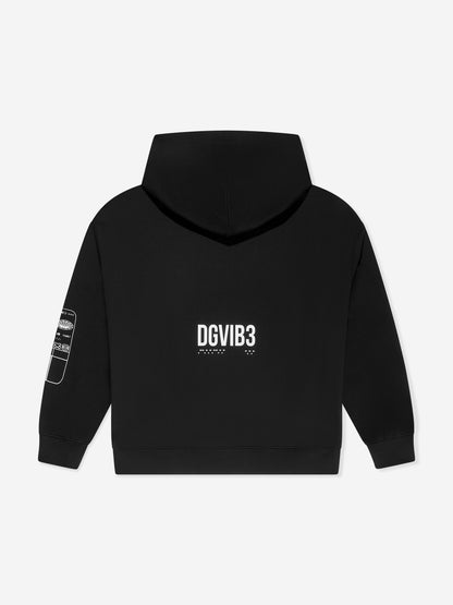 Dolce & Gabbana 男童 DG Vibe 连帽衫（黑色）