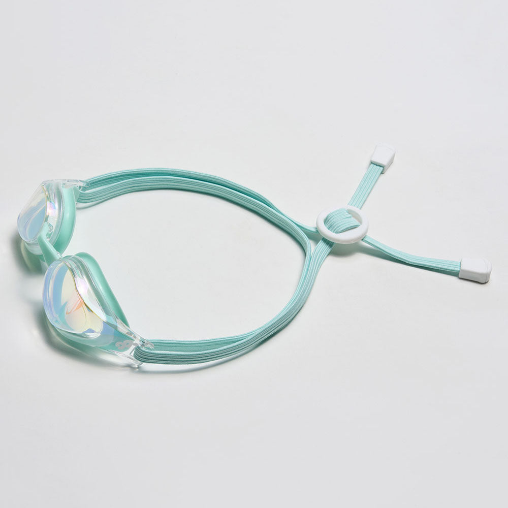 成人款薄荷绿有胶圈泳镜(DALI_WHMT)