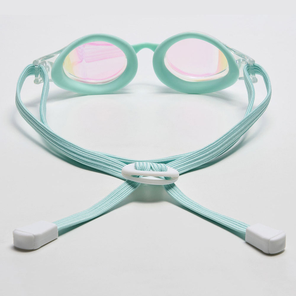 成人款薄荷绿有胶圈泳镜(DALI_WHMT)