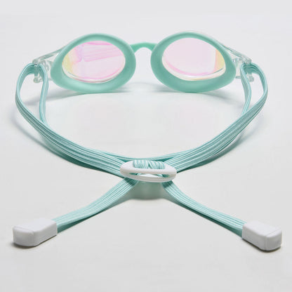 成人款薄荷绿有胶圈泳镜(DALI_WHMT)