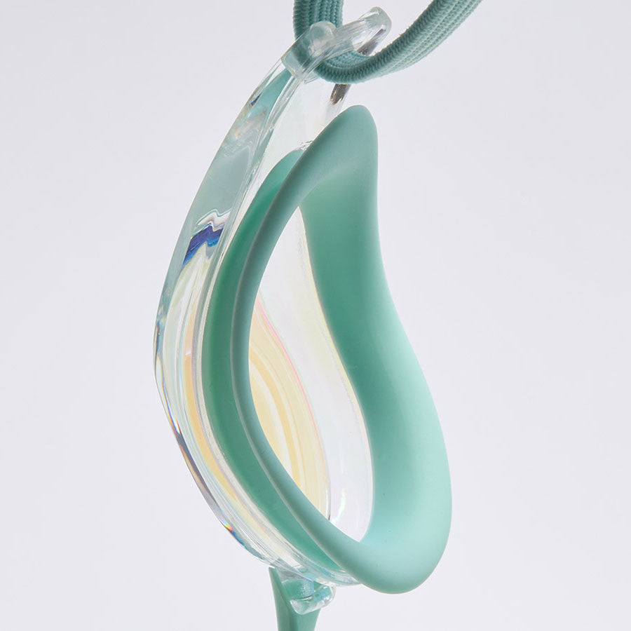 成人款薄荷绿有胶圈泳镜(DALI_WHMT)