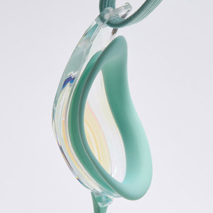 成人款薄荷绿有胶圈泳镜(DALI_WHMT)