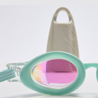 成人款薄荷绿有胶圈泳镜(DALI_WHMT)