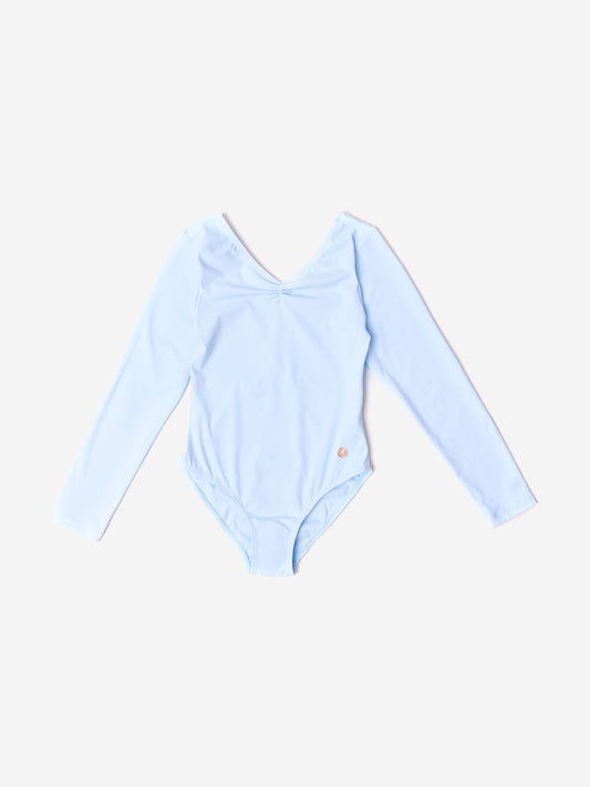 Danskin 女童阿拉伯式紧身连衣裤（蓝色）