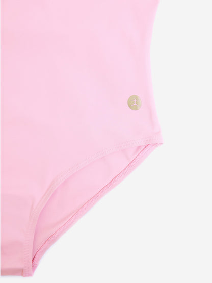 Danskin 女童 Allegro 紧身连衣裤（粉色）