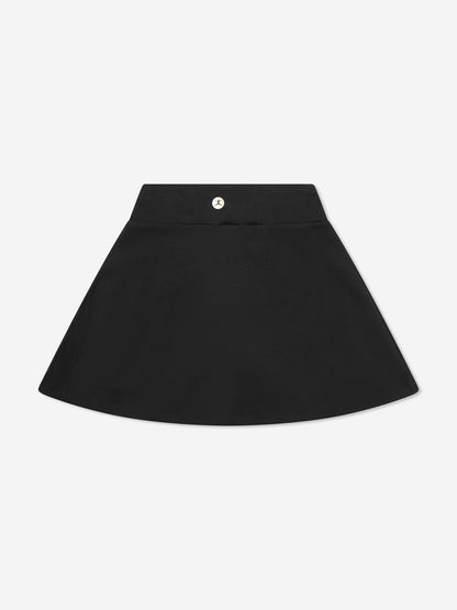 Danskin Girls Cross Front Tennis Skort in Black