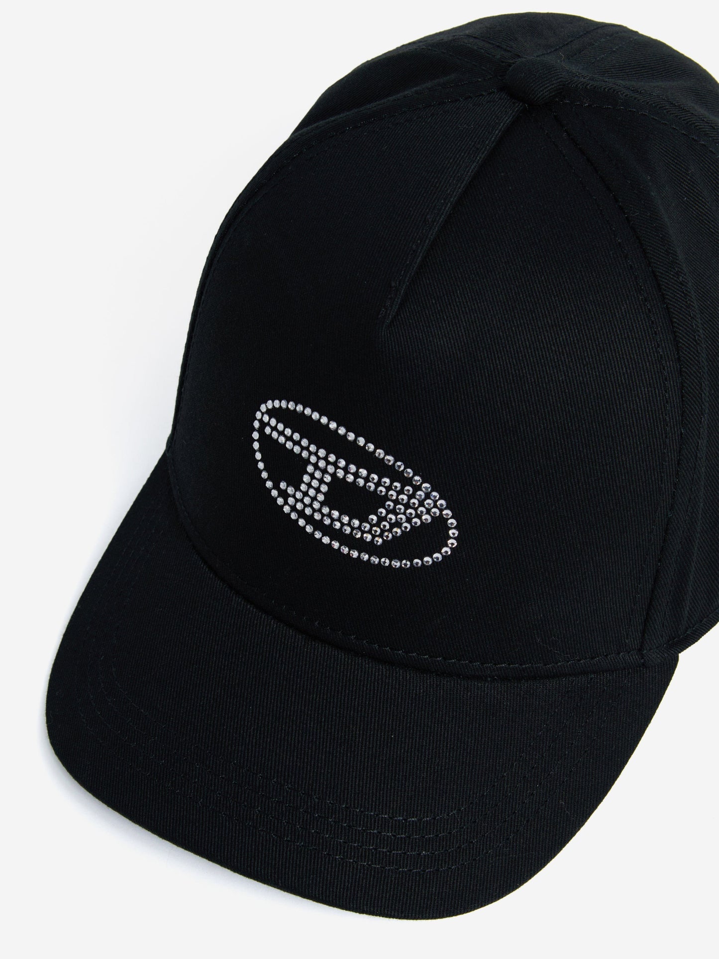 Diesel Girls 椭圆形 D 标志棒球帽（黑色）