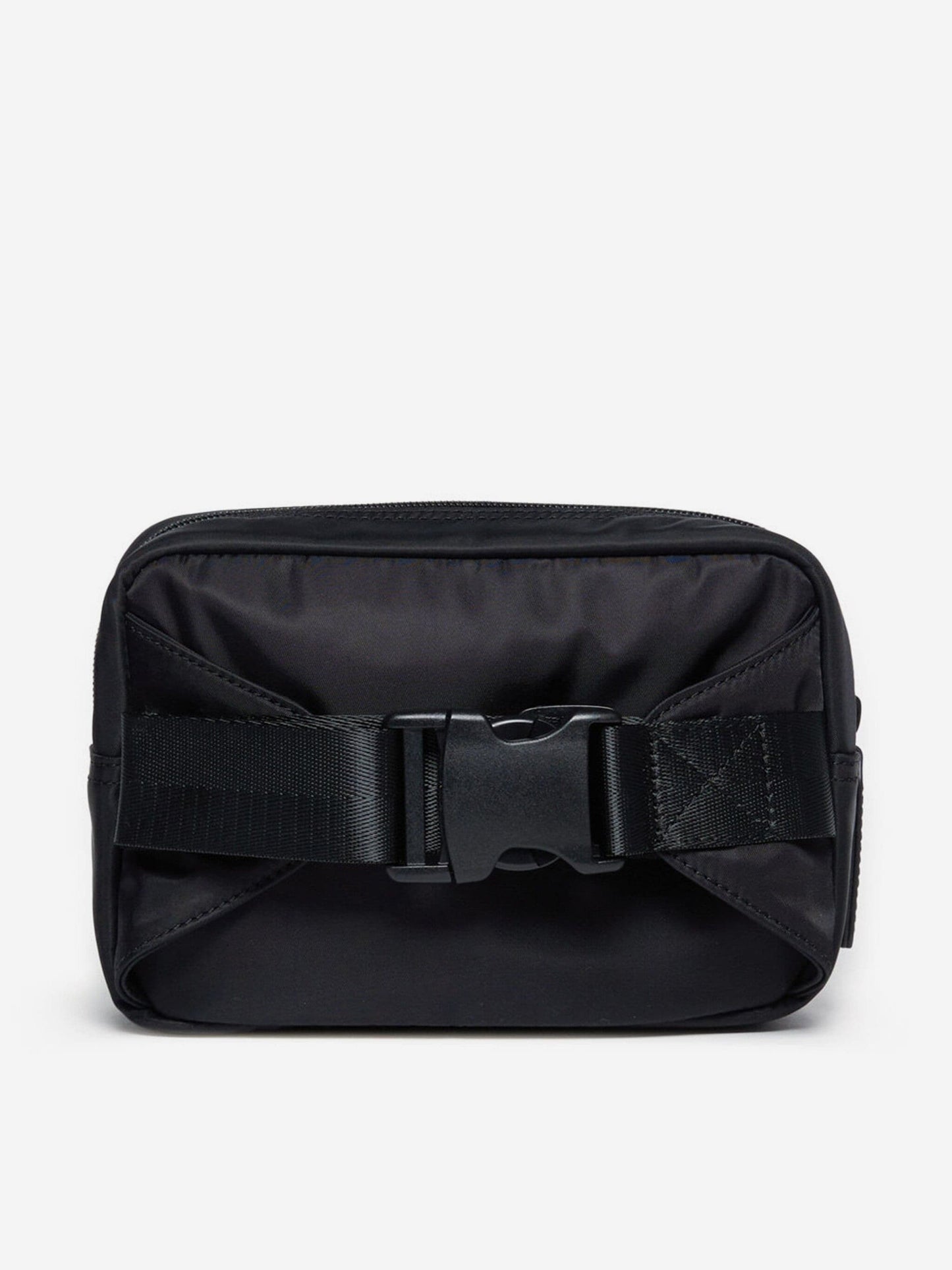 Diesel Kids 椭圆形 D 标志腰包 黑色（35 厘米）