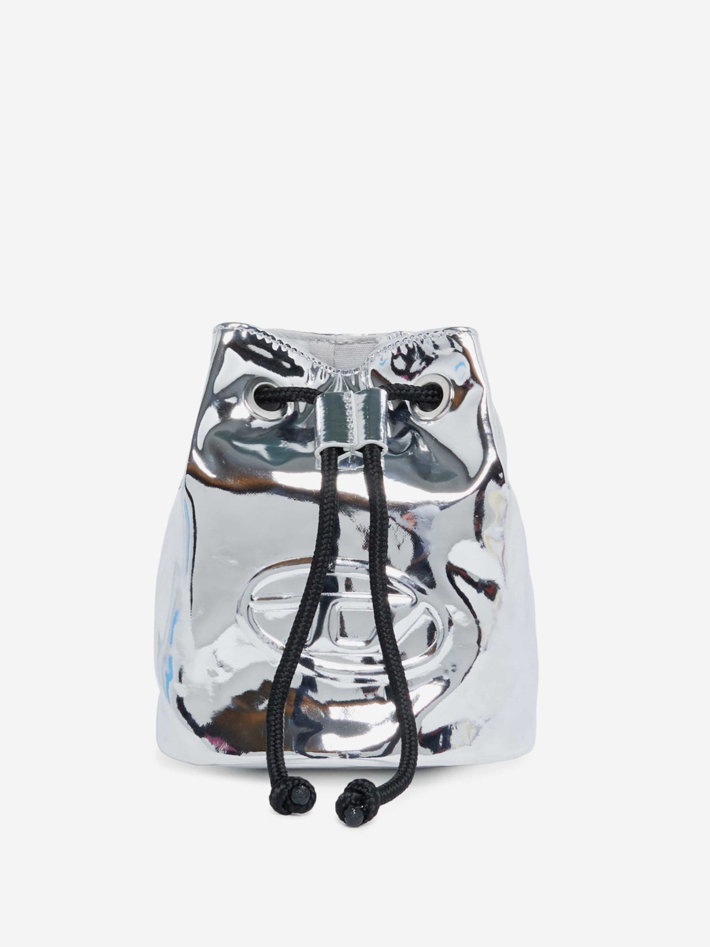 Diesel Girls Welty 银色水桶包（15.5 厘米）