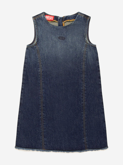 Diesel Girls Destar 牛仔连衣裙（蓝色）